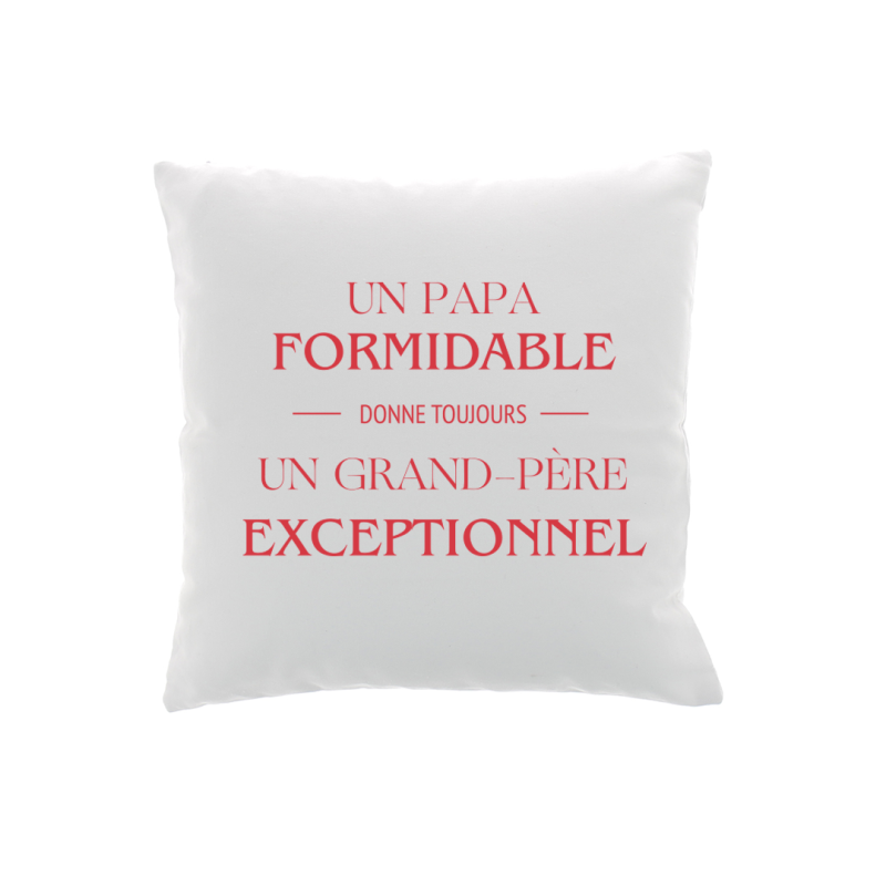 Coussin Grand-père exceptionnel