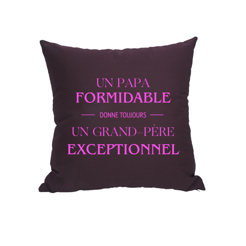Coussin Grand-père exceptionnel