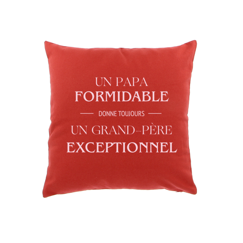Coussin Grand-père exceptionnel