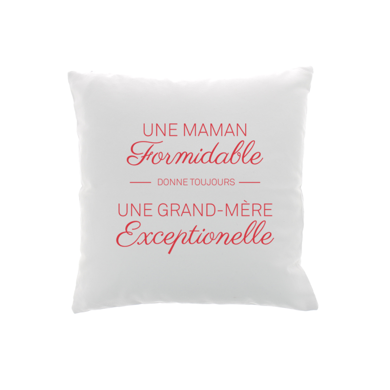 Coussin Grand-mère exceptionnelle