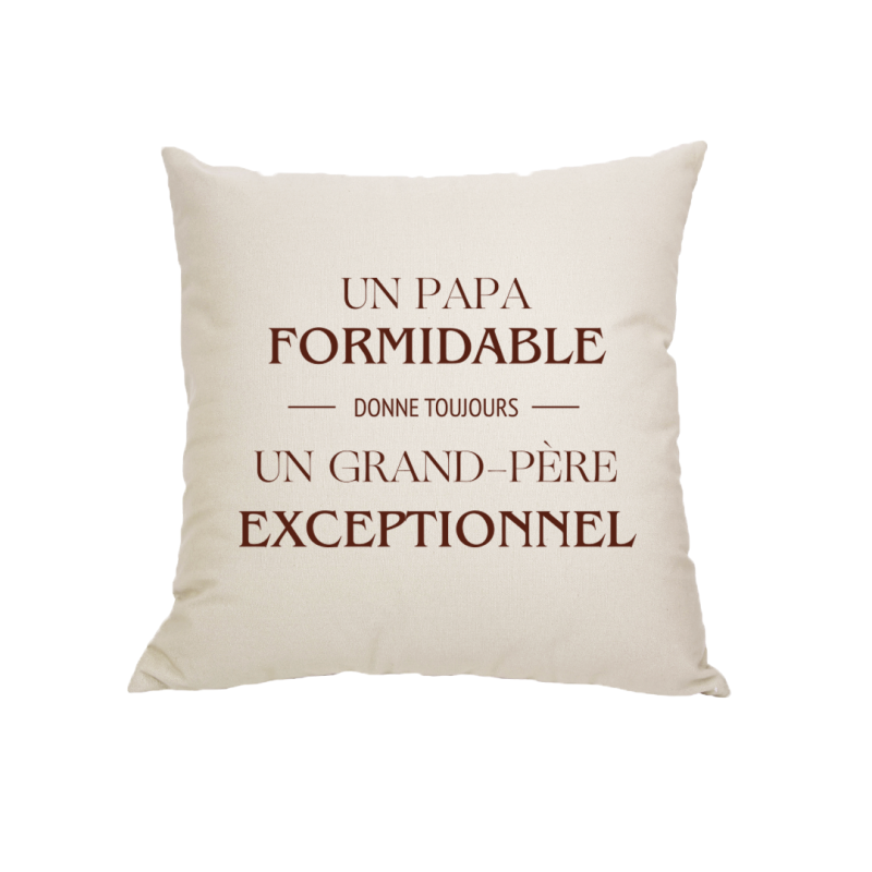 Coussin Grand-père exceptionnel