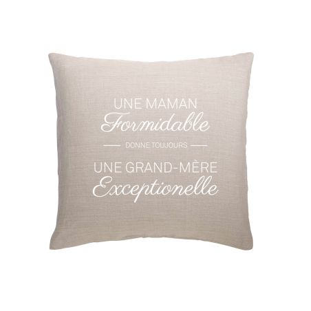 Coussin Grand-mère exceptionnelle