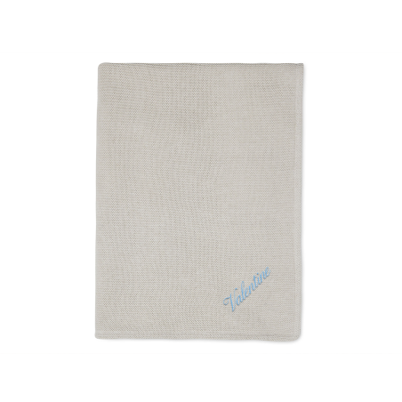 Couverture Bébé Tricot & Polaire Personnalisée