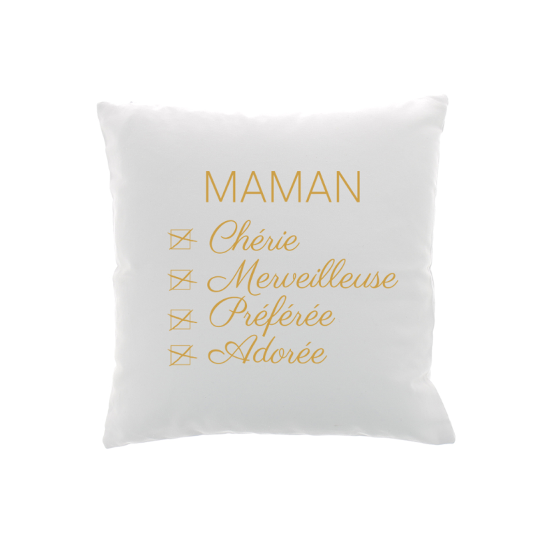 Coussin Maman Adorée