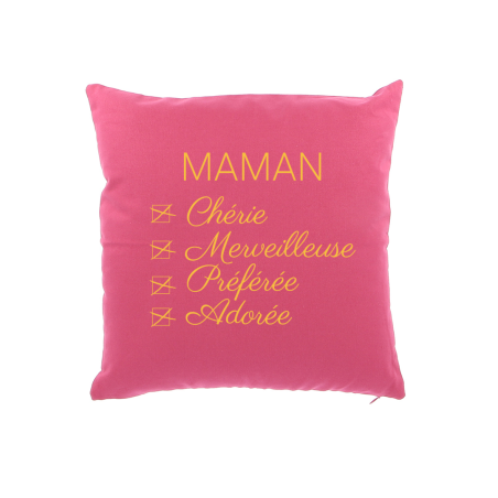 Coussin Maman Adorée