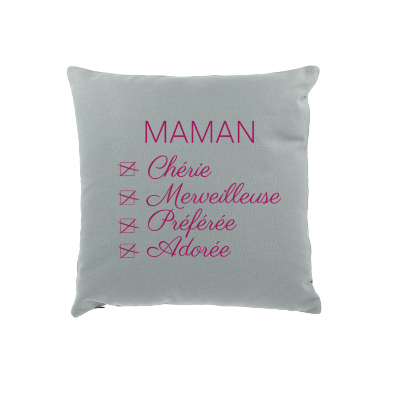 Coussin Maman Adorée
