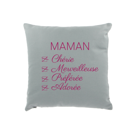 Coussin Maman Adorée