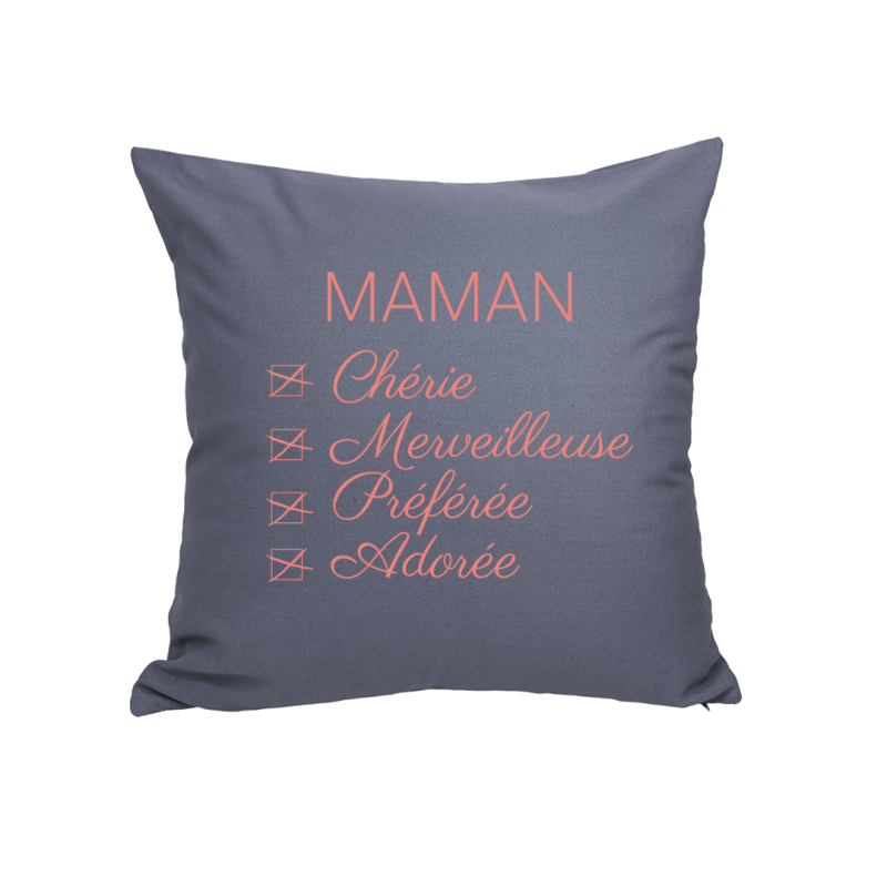 Coussin Maman Adorée