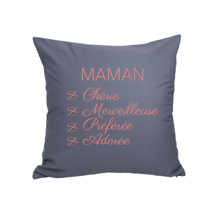 Coussin Maman Adorée