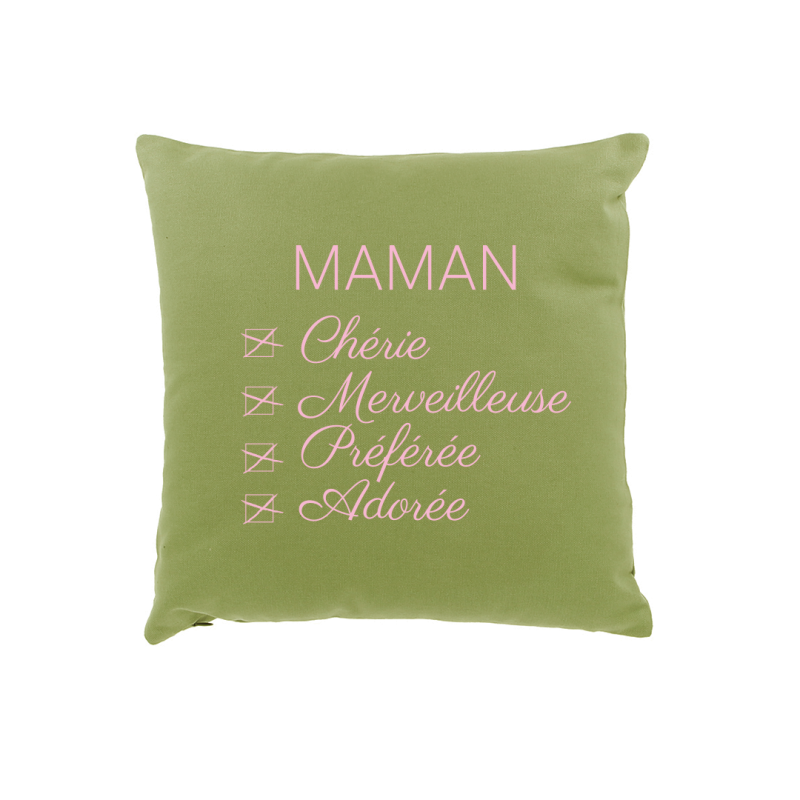 Coussin Maman Adorée