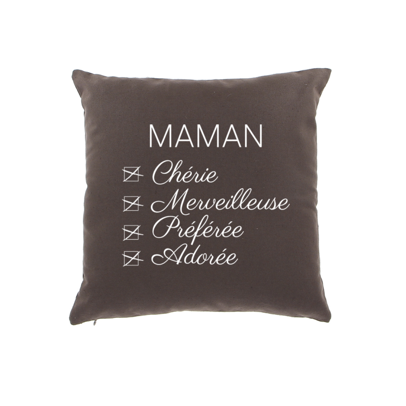 Coussin Maman Adorée