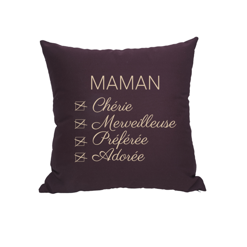 Coussin Maman Adorée