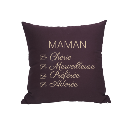 Coussin Maman Adorée