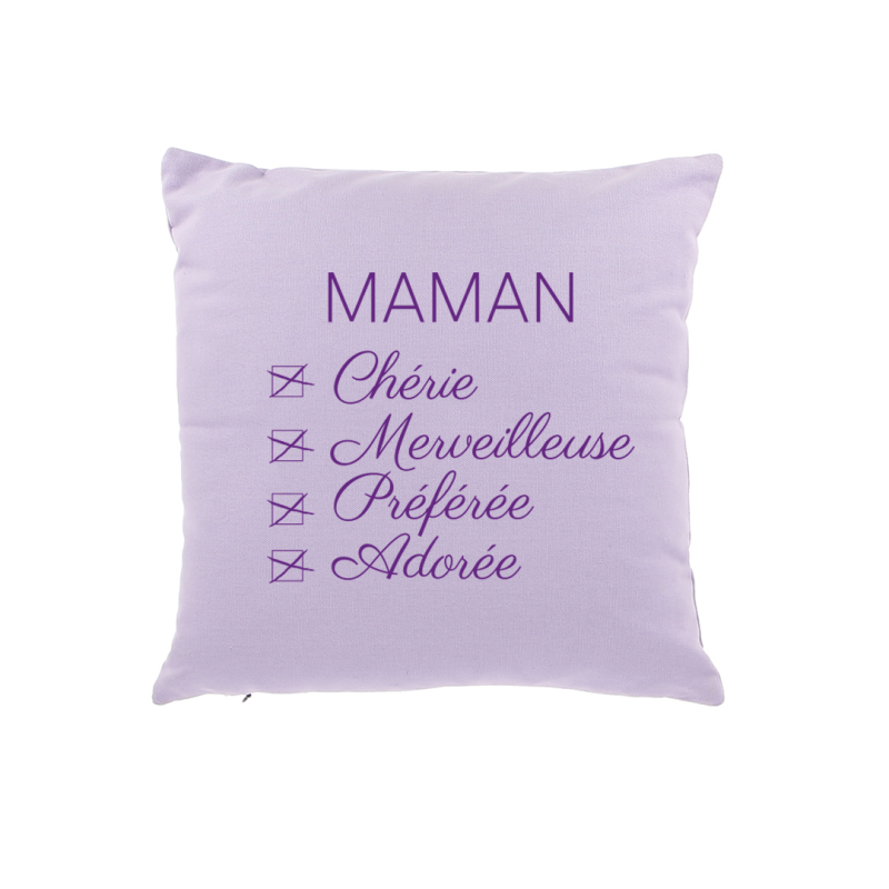 Coussin Maman Adorée
