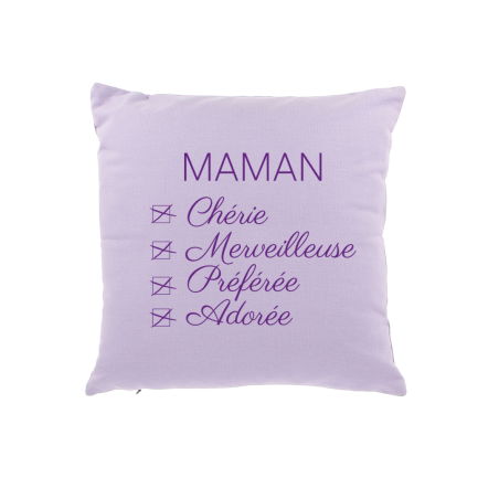 Coussin Maman Adorée