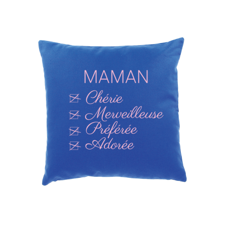Coussin Maman Adorée