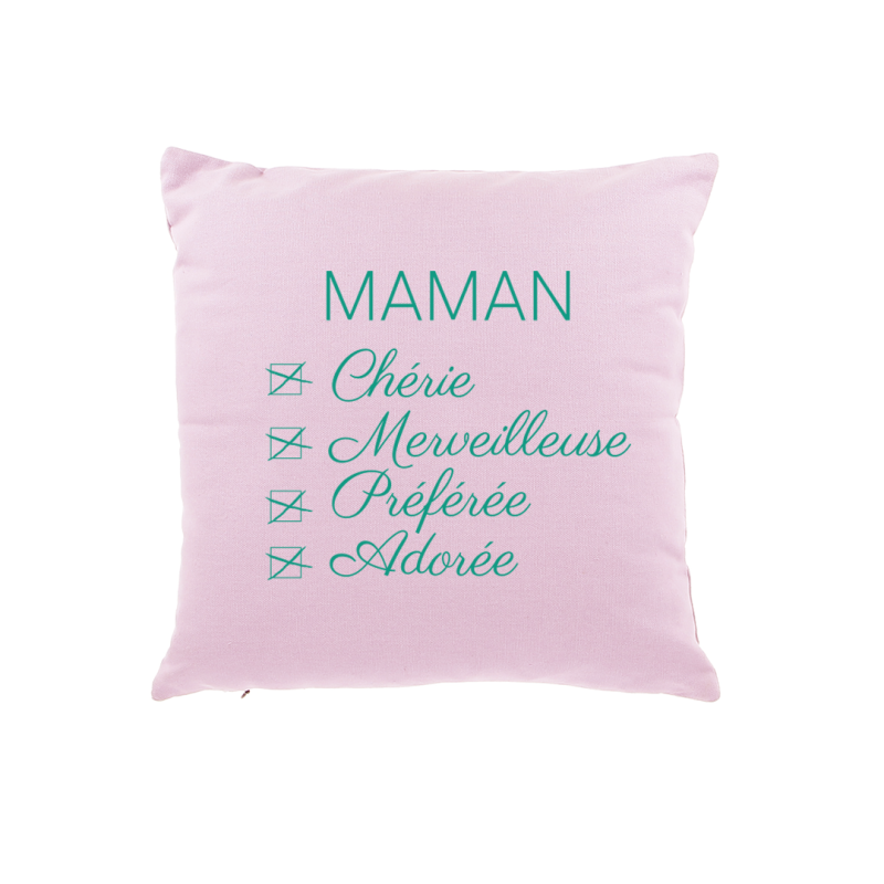 Coussin Maman Adorée