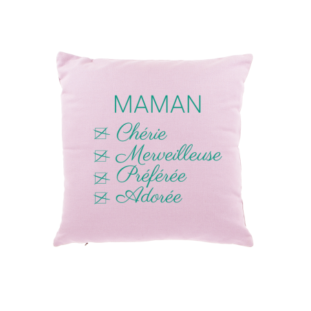 Coussin Maman Adorée