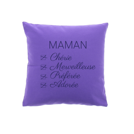 Coussin Maman Adorée