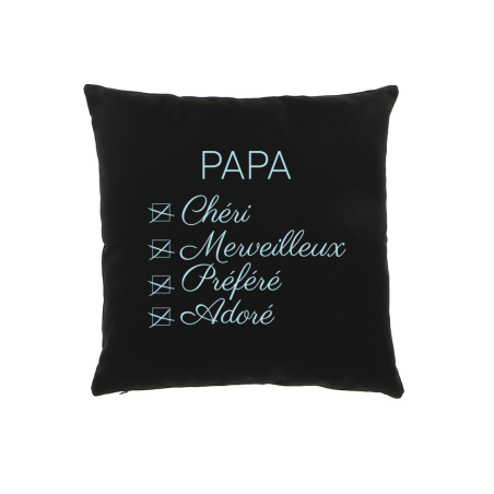 Coussin Papa Adoré