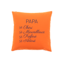 Coussin Papa Adoré