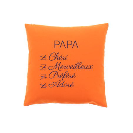 Coussin Papa Adoré