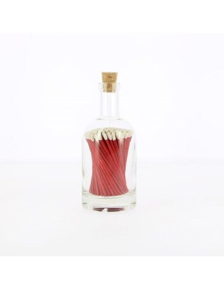 Bouteille allumettes rouges Bouteille allumettes rouges