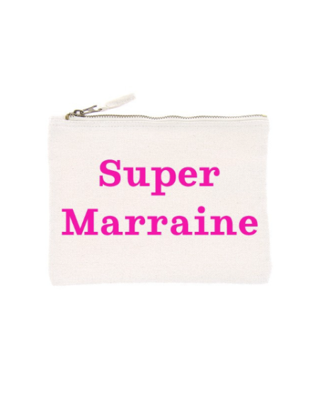 Trousse coton personnalisée