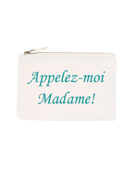 Trousse coton personnalisée