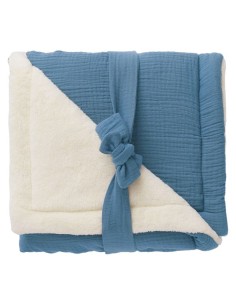 Couverture Bébé Double Gaze et polaire personnalisée
