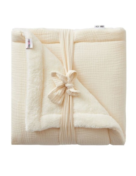 Couverture Bébé Double Gaze et polaire personnalisée