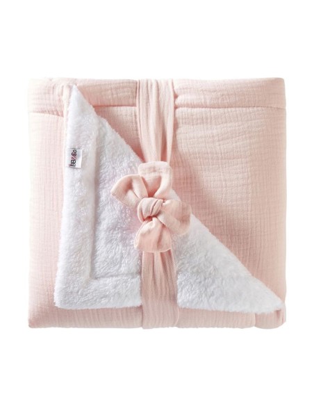 Couverture Bébé Double Gaze et polaire personnalisée