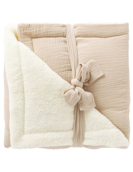 Couverture Bébé Double Gaze et polaire personnalisée