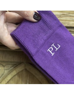 Chaussettes coton biologique personnalisées 2