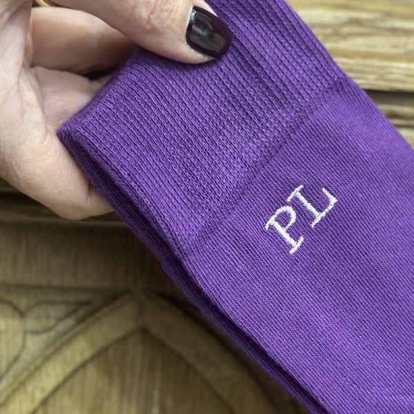 Chaussettes coton biologique personnalisées