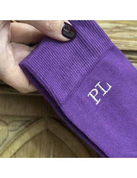 Chaussettes coton biologique personnalisées