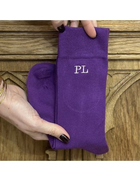 Chaussettes coton biologique personnalisées