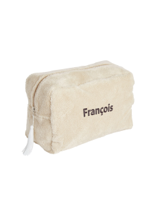Trousse de toilette éponge brodée 2