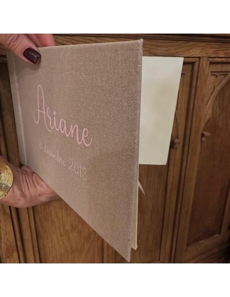 Album photos naissance personnalisable