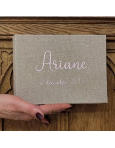 Album photos naissance personnalisable