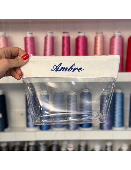 Trousse cristal personnalisable