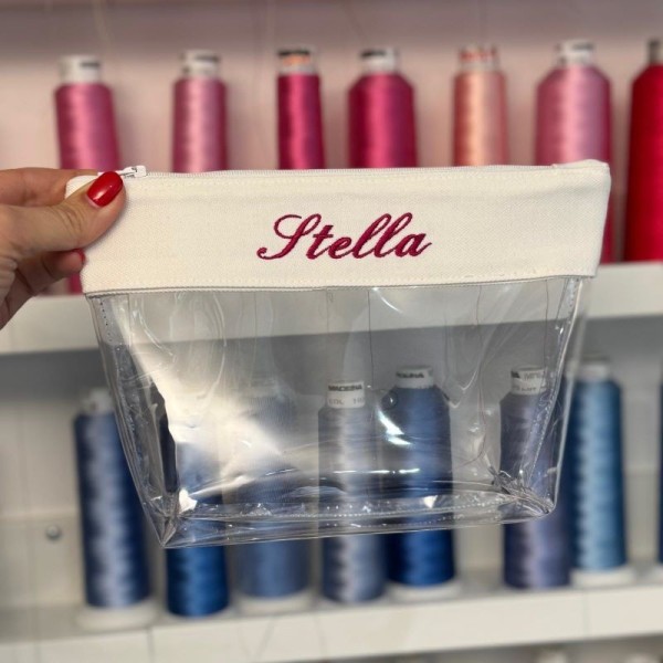 Trousse cristal personnalisable