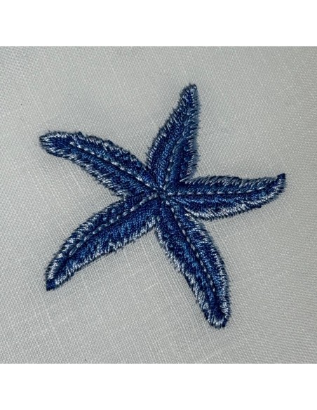 Serviettes de table coquillages