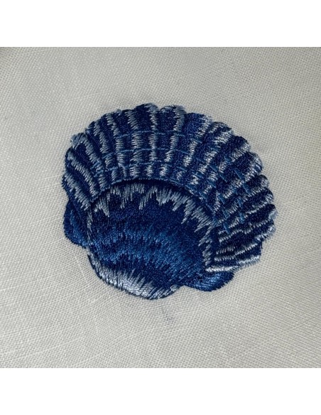 Serviettes de table coquillages