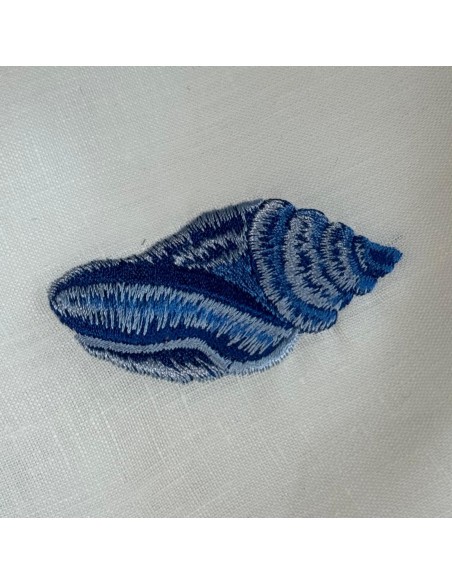 Serviettes de table coquillages